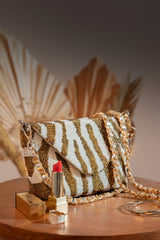 Zebra Beige Mini Bag